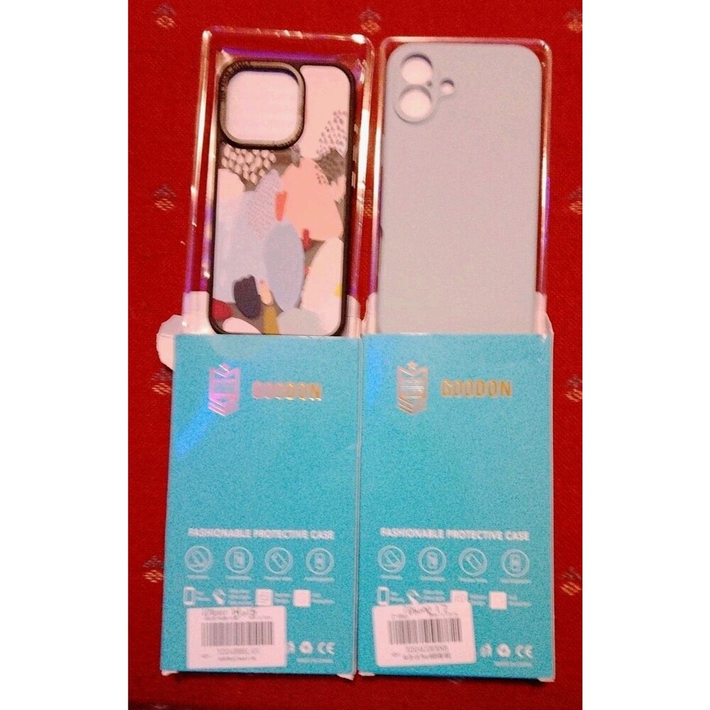 Goodon iPhone 14/15 & 17 Plus Cases & Heyday Daisy Earbud Cover Tech Bundle-New - Picture 2 of 6